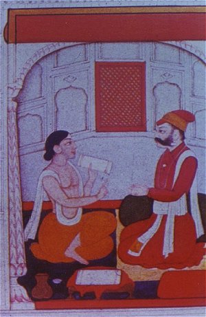 Сцена из бенгальского средневековья.